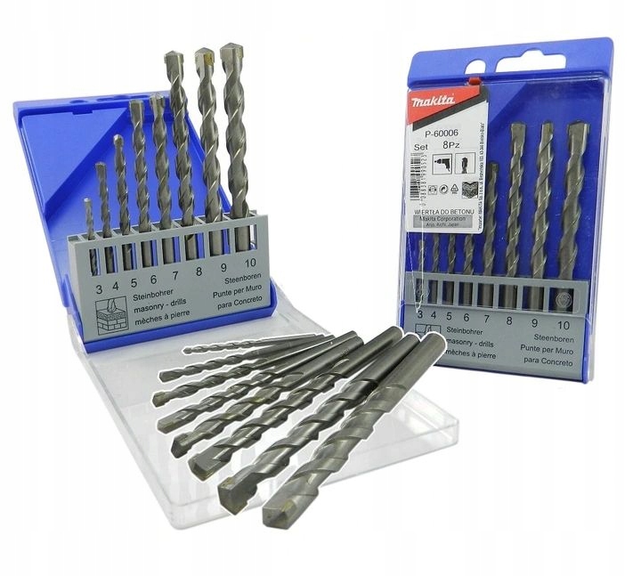 Súprava vrtákov do betónu Makita P-60006